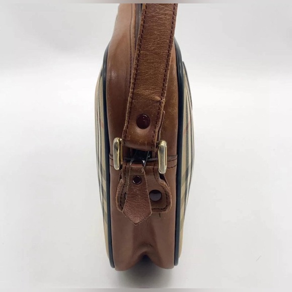 Vintage Burberrys Horseferry Nova Check Crossbody Shoulder Bag- Free Gift - Picture 5 of 15